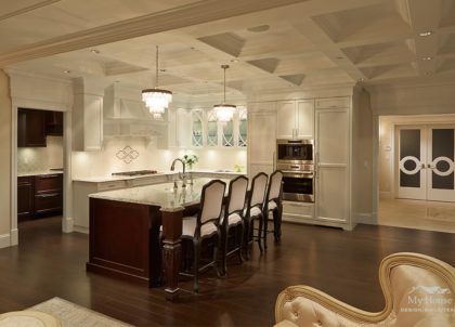 renovations with wok kitchens, French provincial style renovations